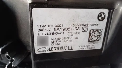 Farol Full Led Bmw Serie 4 420i 2022 2023 2024 Novo Original
