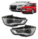 Par Farol Audi A3 2013 2014 2015 2016 Sedan Com Xenon